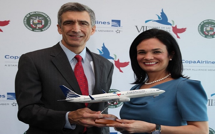 Copa Airlines devela logotipo oficial de la VII Cumbre de las Américas